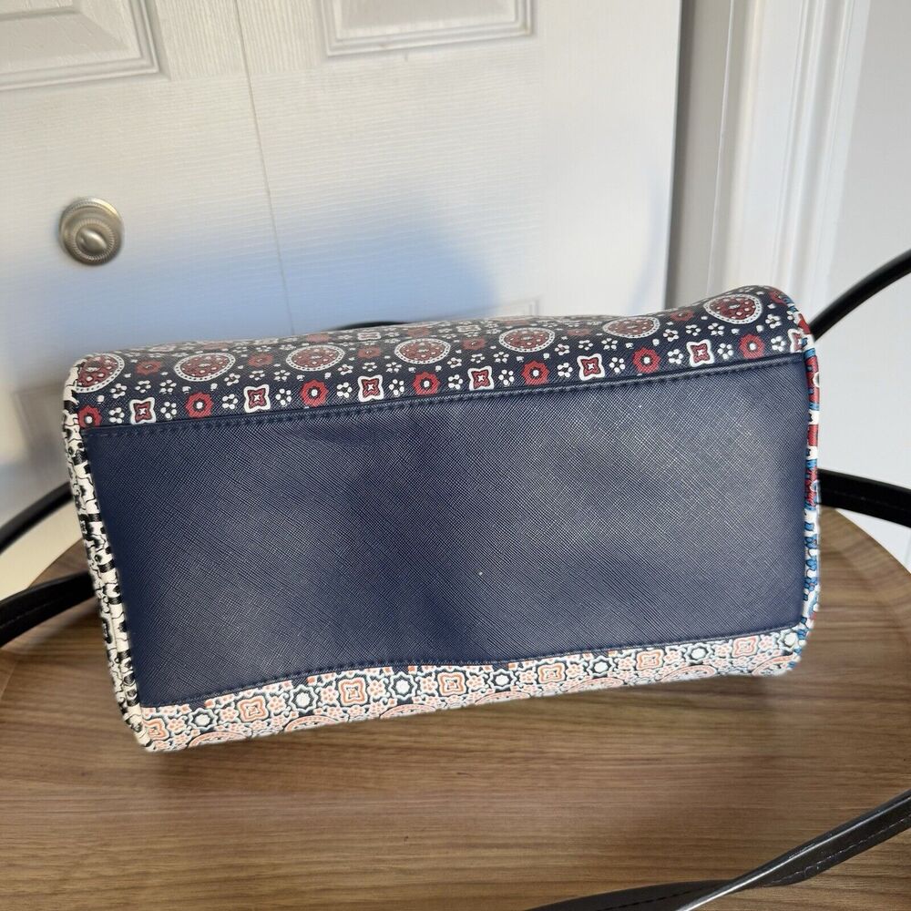 FAUX LEATHER TOPSHOP BOWLING BAG FLORAL - Picture 4 of 16